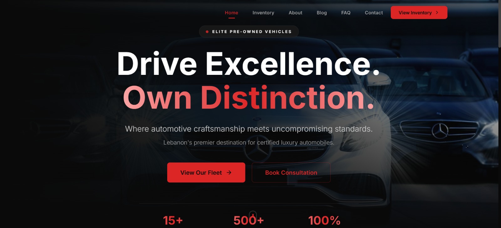 Car Dealership Website